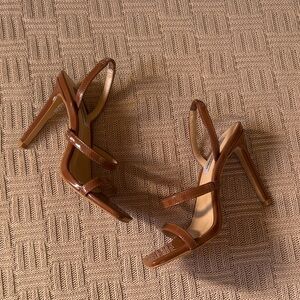 Steve Madden Brown Strappy Heels